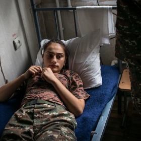Women to the frontline: Female cadets challenging stereotypes in Armenia and Karabakh 