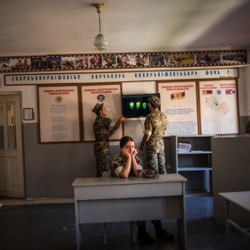 Women to the frontline: Female cadets challenging stereotypes in Armenia and Karabakh 