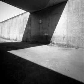 shadows on concrete