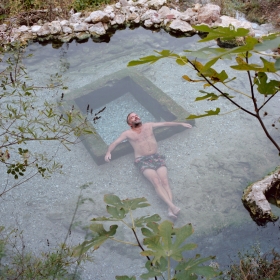 Abandoned thermal springs