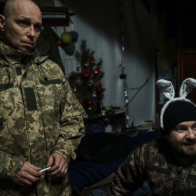 « Christmas in grey zone » Ukraine December 2017 - January 2018.